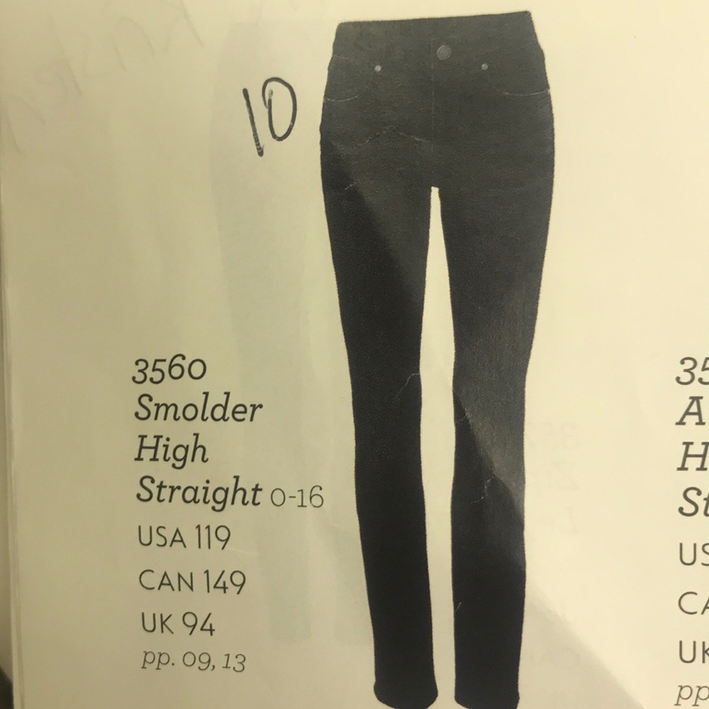 Cabi High Straight Jean